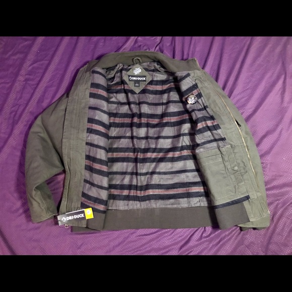 DriDuck Skelton Bomber Girl Jacket - Picture 2 of 3